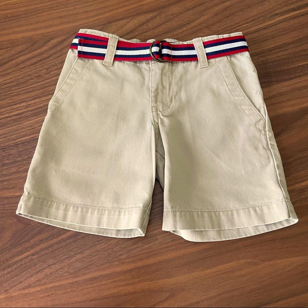 Chaps boys shorts and belt